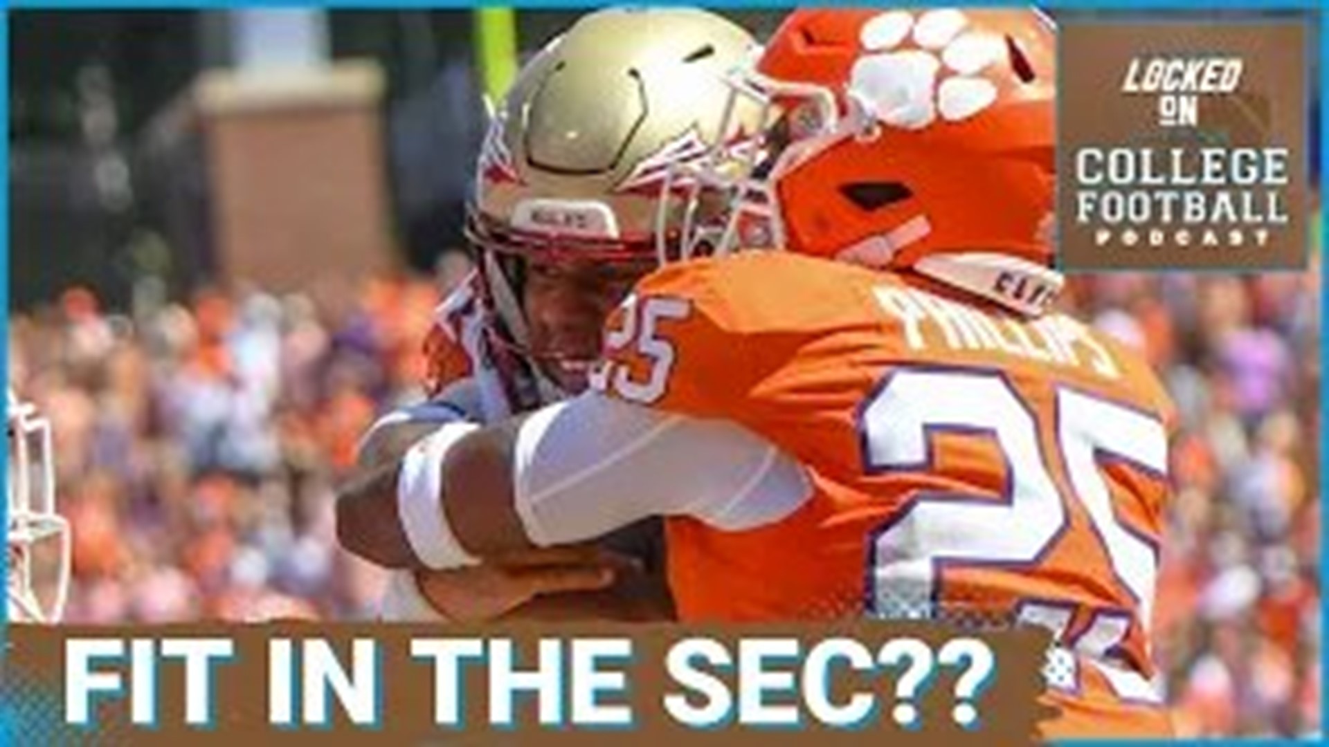 Clemson and Florida State continue their pursuits to get out of the ACC to find a home in the Big 10 or the SEC. Would the SEC that's already expanded, want more?
