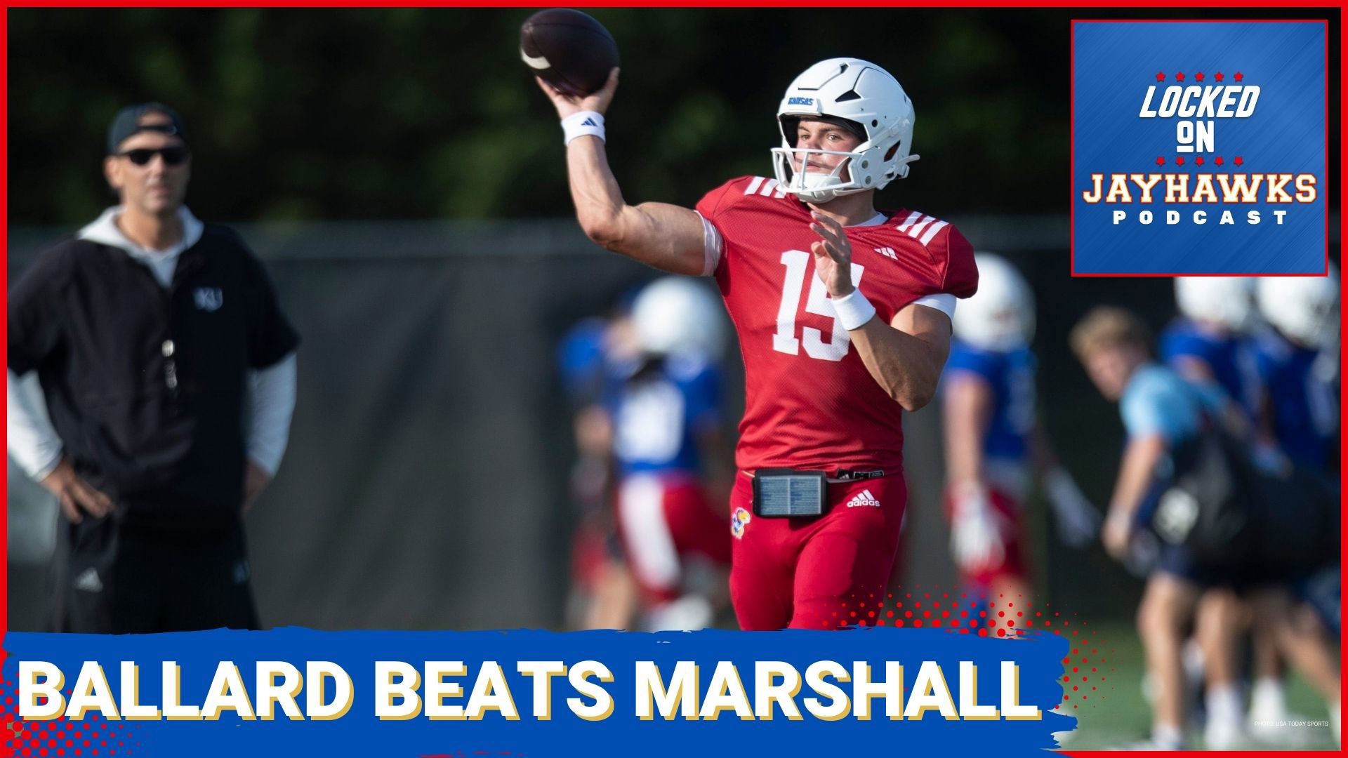 Kansas Jayhawks football depth chart revealed: Cole Ballard secures QB2 spot over Isaiah Marshall. Is he the future face of KU's offense come 2026 post-Jalon Daniels