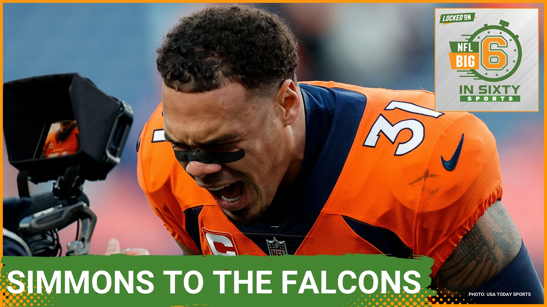 Justin Simmons signs with the Falcons and Russell Wilson will play for the Steelers this weekend. The Chargers hope they'll get Justin Herbert back.