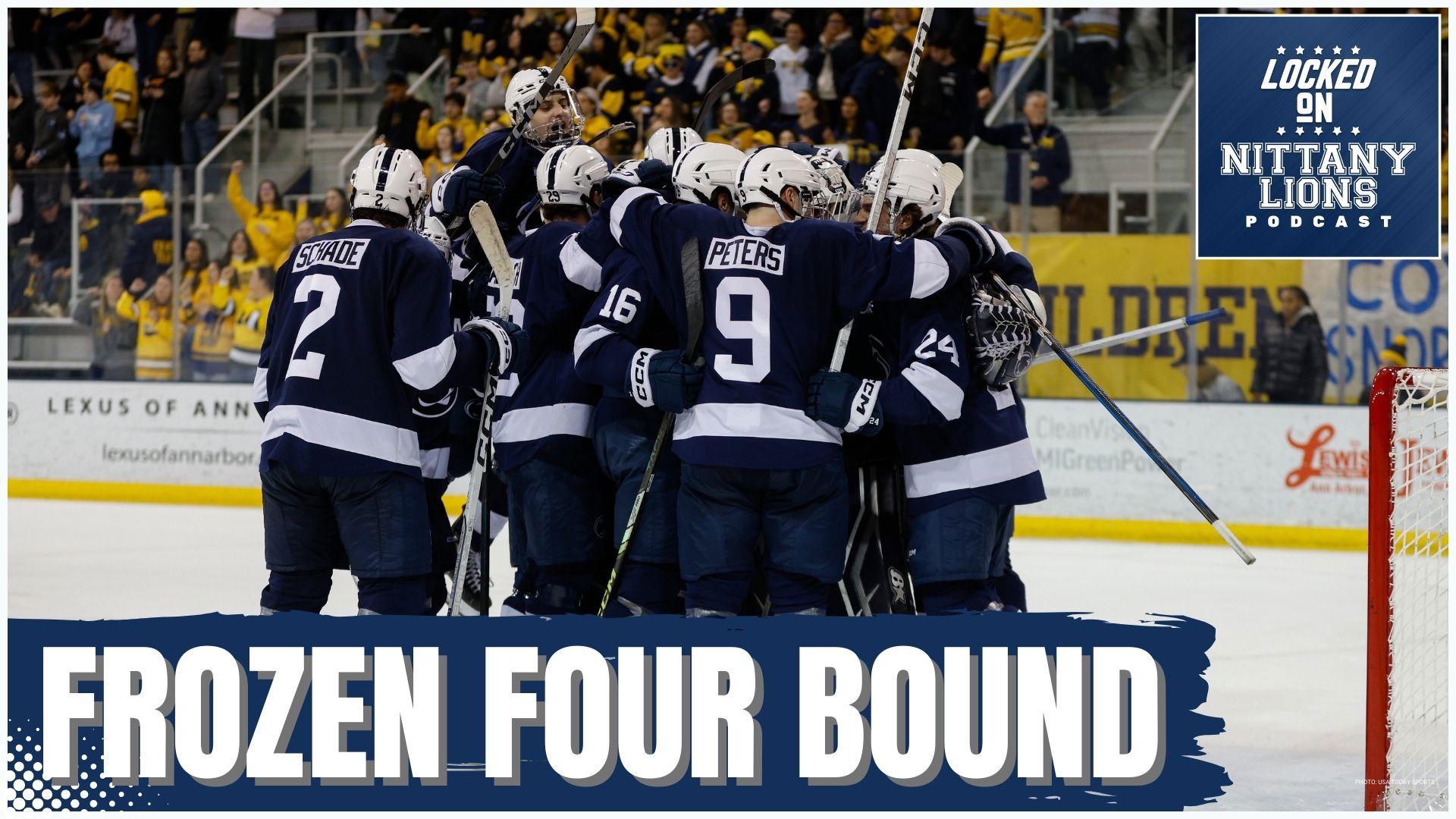 Penn State Nittany Lions men's hockey has made history by advancing to their first-ever Frozen Four!