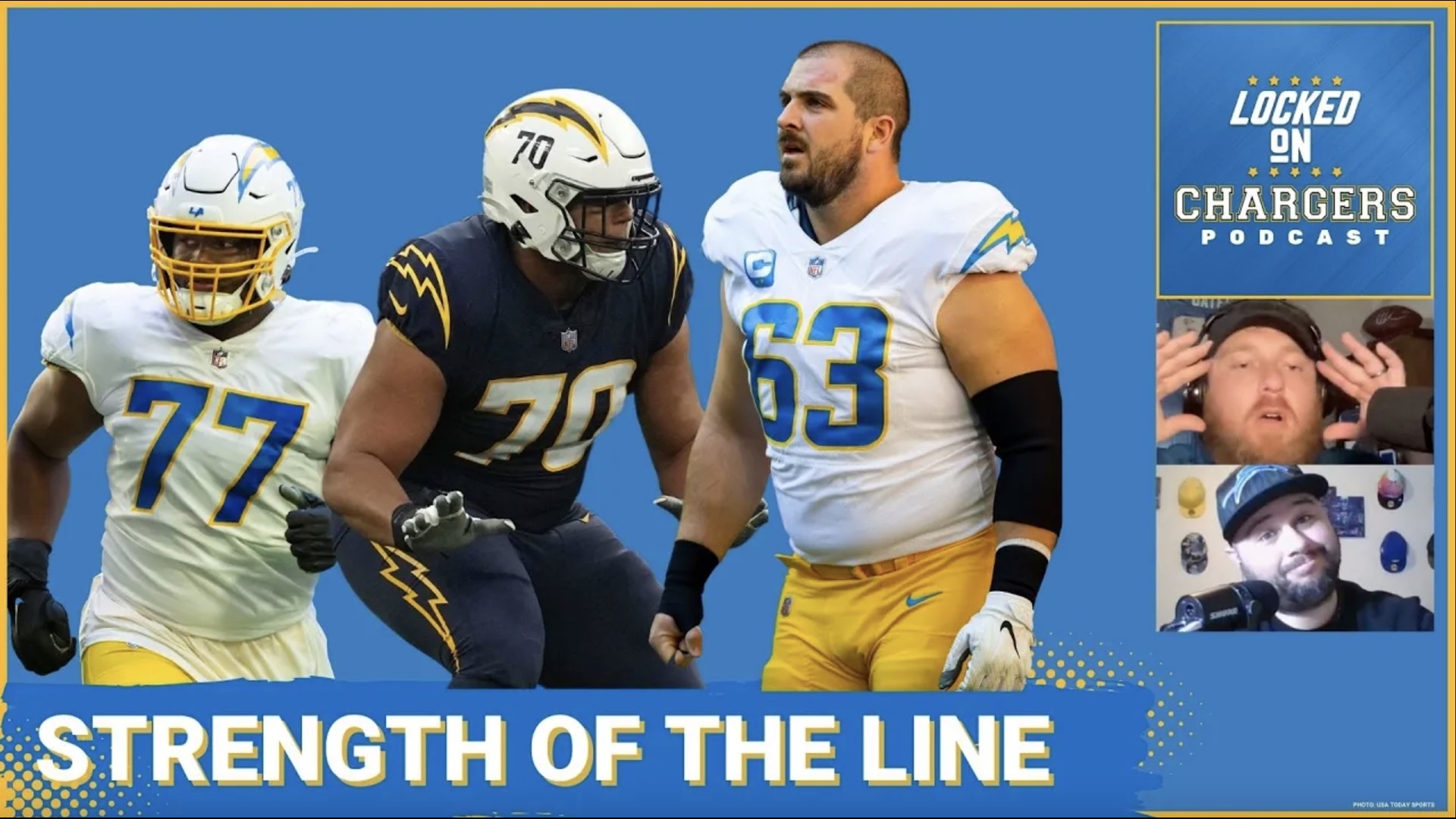 The Chargers Offensive Line Could Be A Major Strength Behind