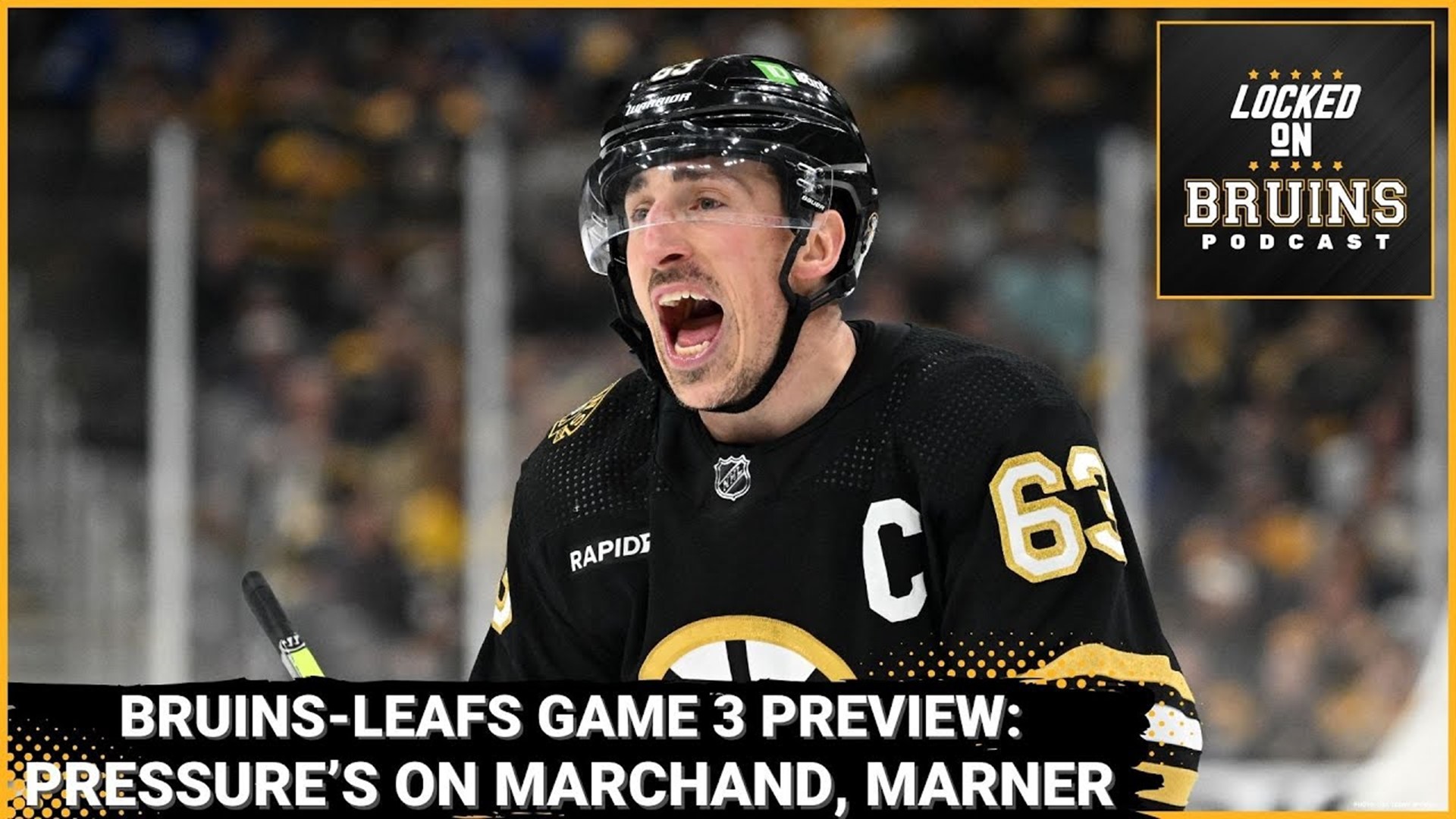 Boston Bruins - Toronto Maple Leafs Game 3 Preview. Why Marchand, Marner are facing pressure