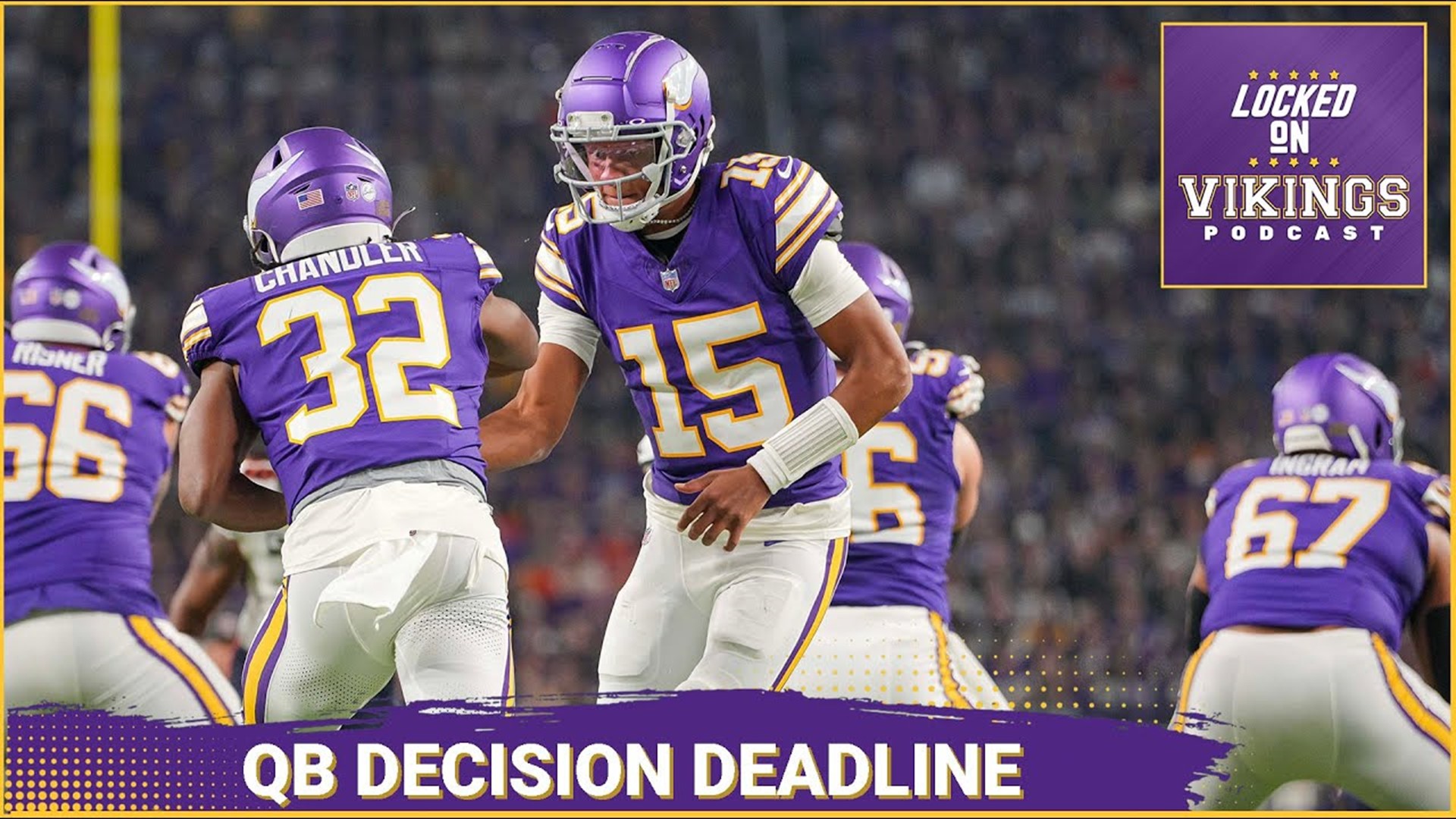 Minnesota Vikings Choose Their Starting Quarterback Today