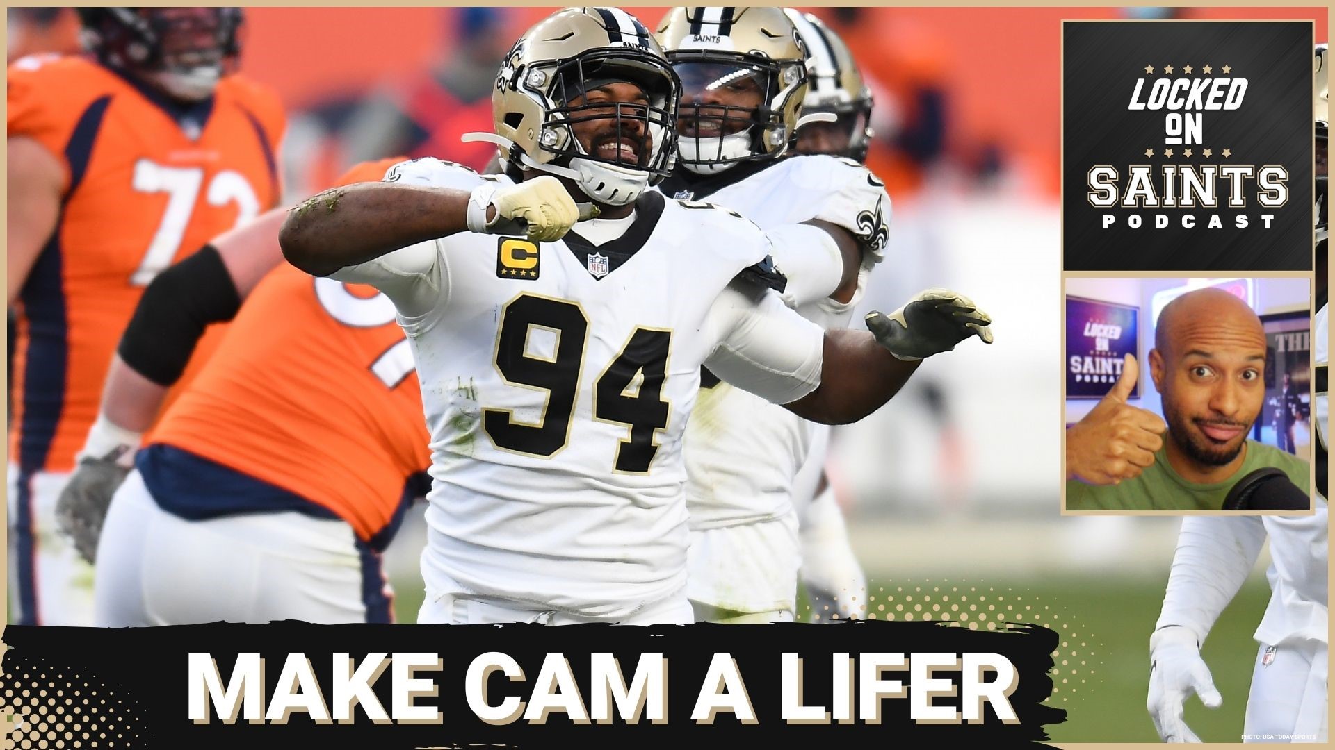 Cam Jordan deserves to be New Orleans Saint for life