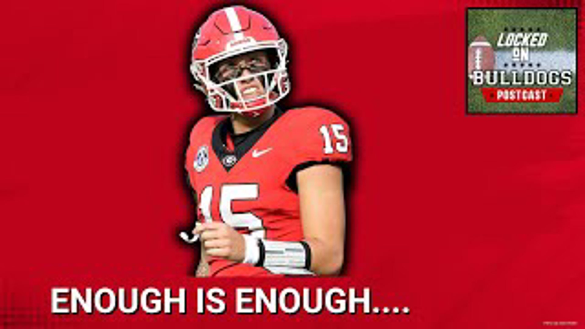 The Georgia Bulldogs were able to squeeze out a win against the Florida Gators 34-20. Carson Beck continued to put the ball in harm's way throwing three INTs.