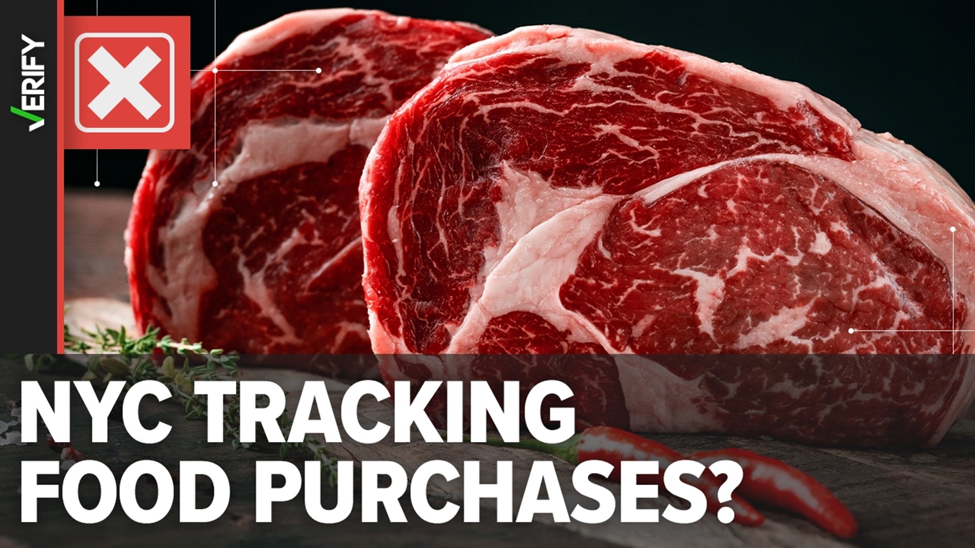 A New York City climate initiative does not track individual household carbon emissions or footprints, nor does it ban, restrict or limit personal beef consumption.