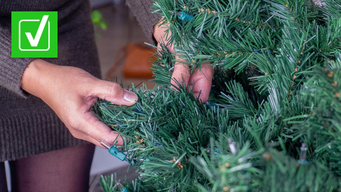 Fake trees can cause Christmas tree syndrome allergic reaction