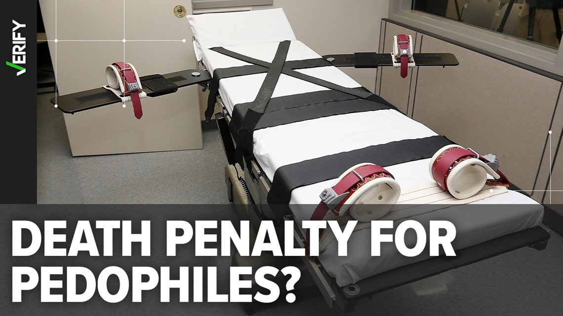 Idaho pedophile death penalty bill What we can VERIFY