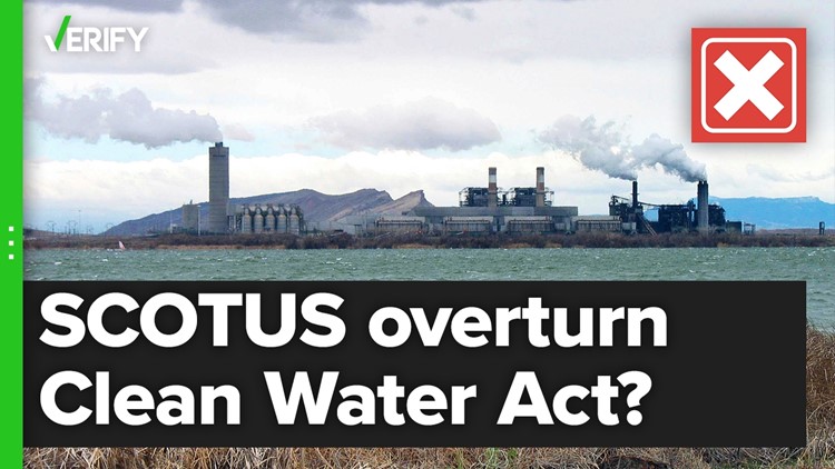 SCOTUS did not overturn the Clean Water Act on shadow docket
