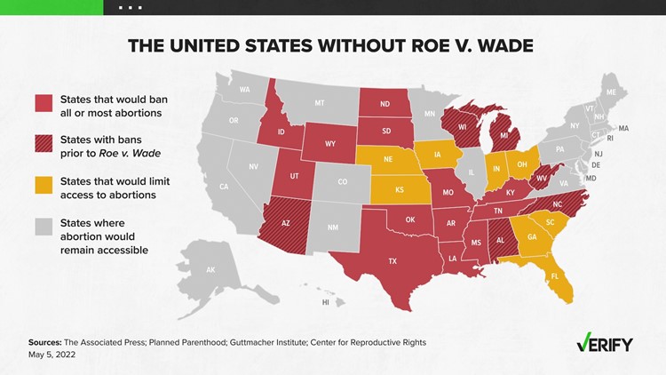 What States Will Ban Abortion? | Cbs8.com