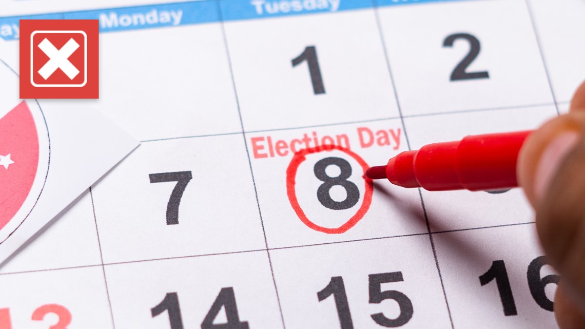 Is Election Day a federal holiday? No, not yet. | cbs8.com