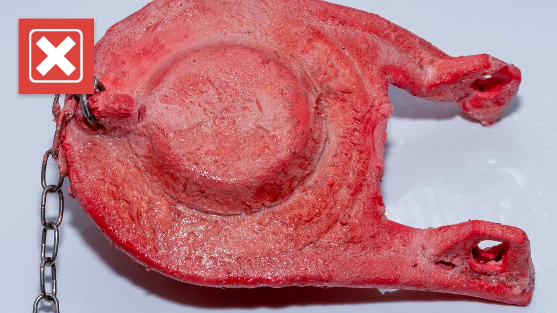 Replacing a leaking toilet flapper can save you money