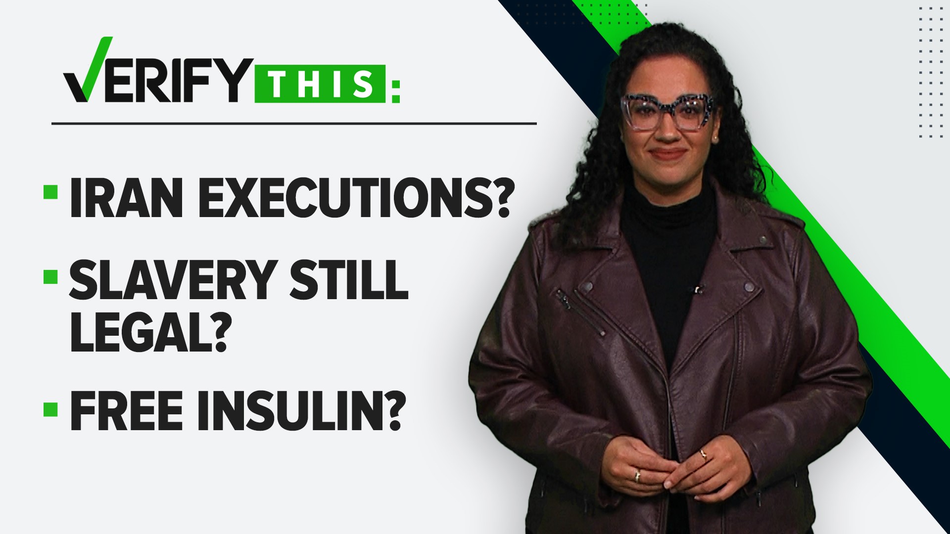 Fact-checking claims and answering questions about death sentences for Iranian protesters, student loan forgiveness, slavery in US states, free insulin and more.