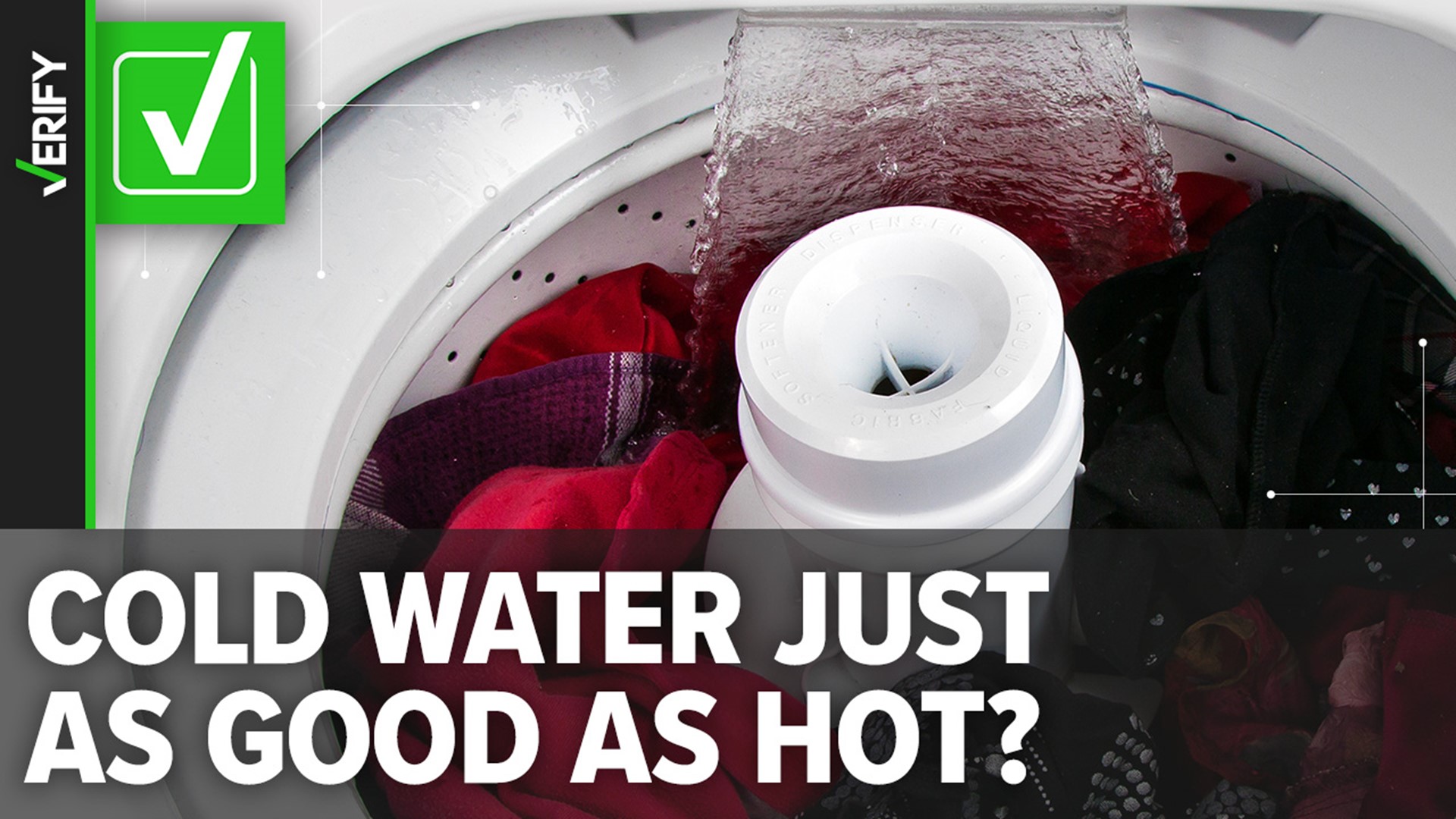 A lot of people believe using hot water cleans their clothes better than cold. But recent claims have been saying cold water is just as effective