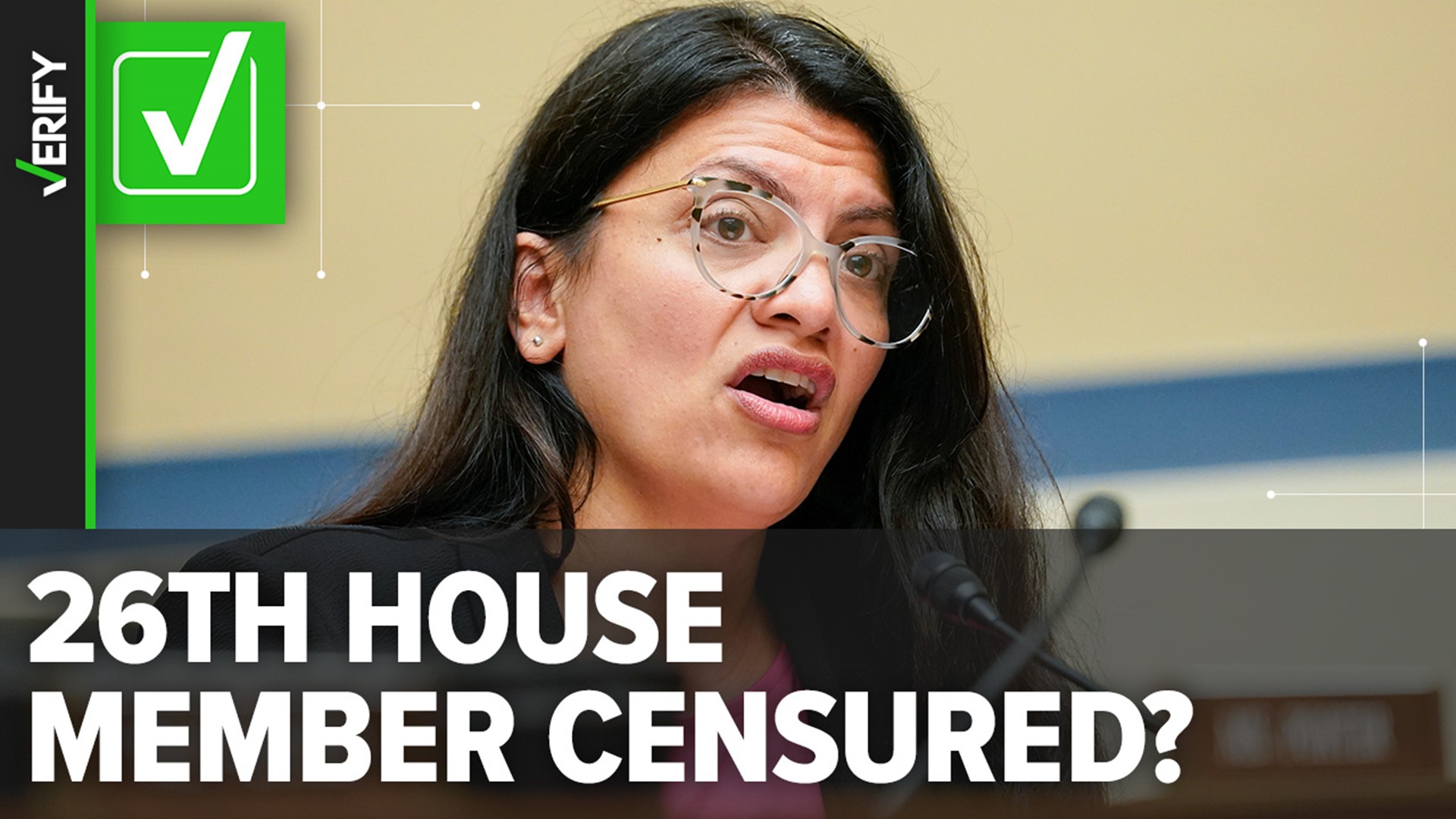 Rep. Rashida Tlaib became the 26th congressperson to be censured in 234 years over comments she made about the Israel-Hamas war.