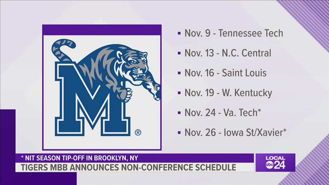 Memphis Tigers release 2021-22 men’s basketball non-conference home schedule | cbs8.com