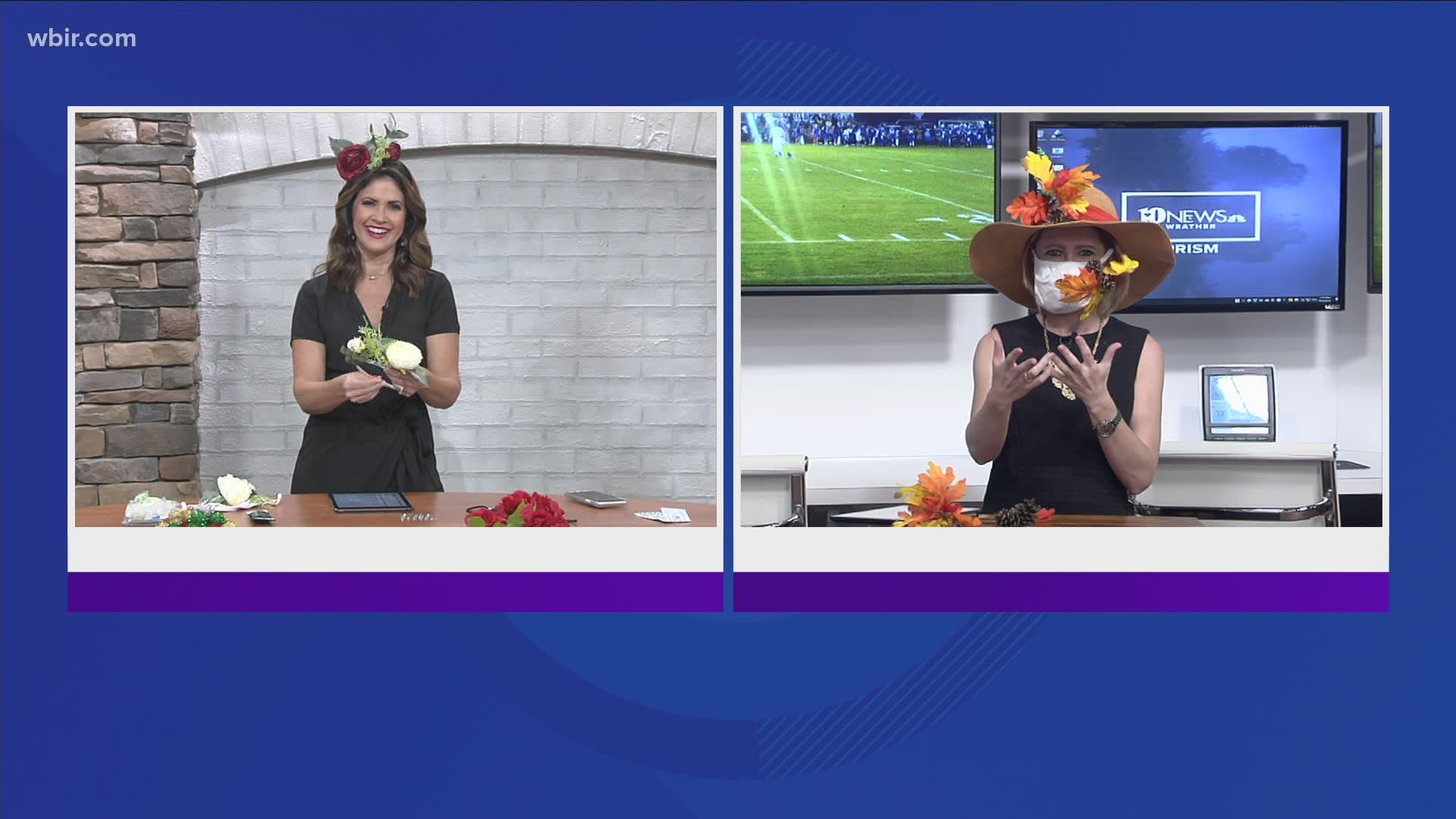 The Kentucky Derby is this weekend. This year, instead of decorating hats, Cassie & Beth decorated face masks. Sept. 4, 2020-4pm.