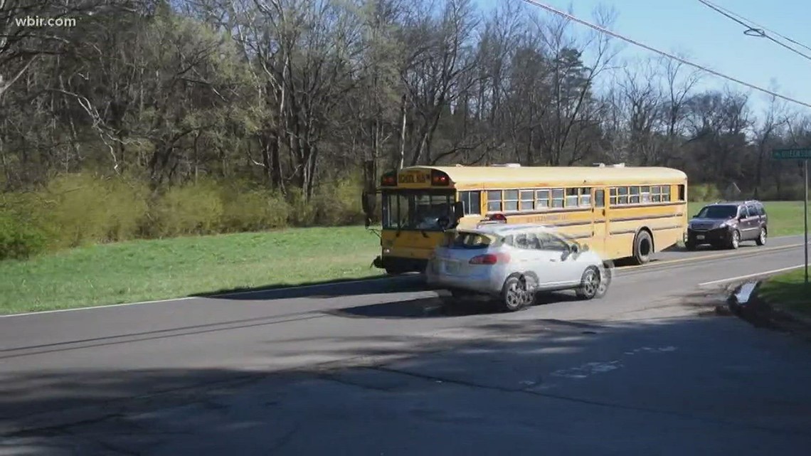 Drivers ignore school bus stop sign | cbs8.com