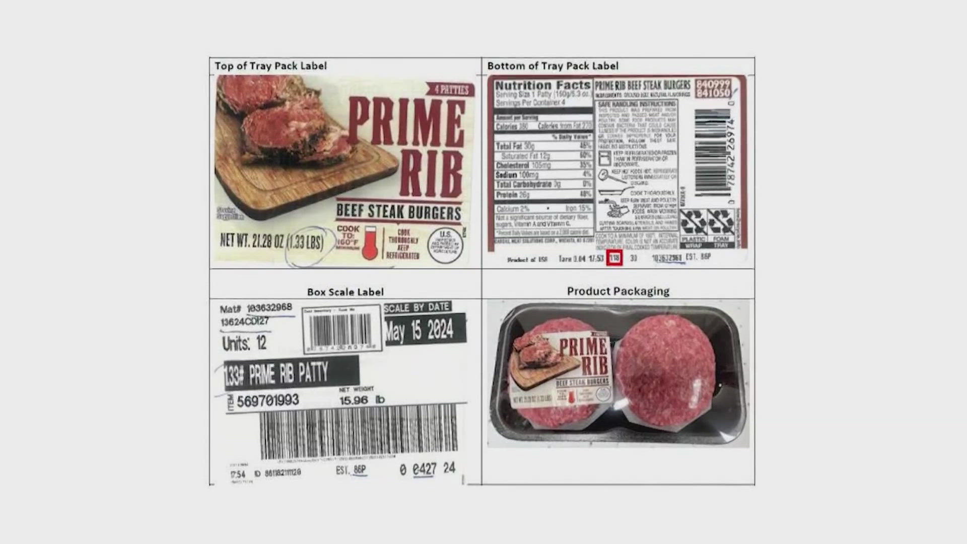 Walmart ground beef recalled over risk of E. coli contamination