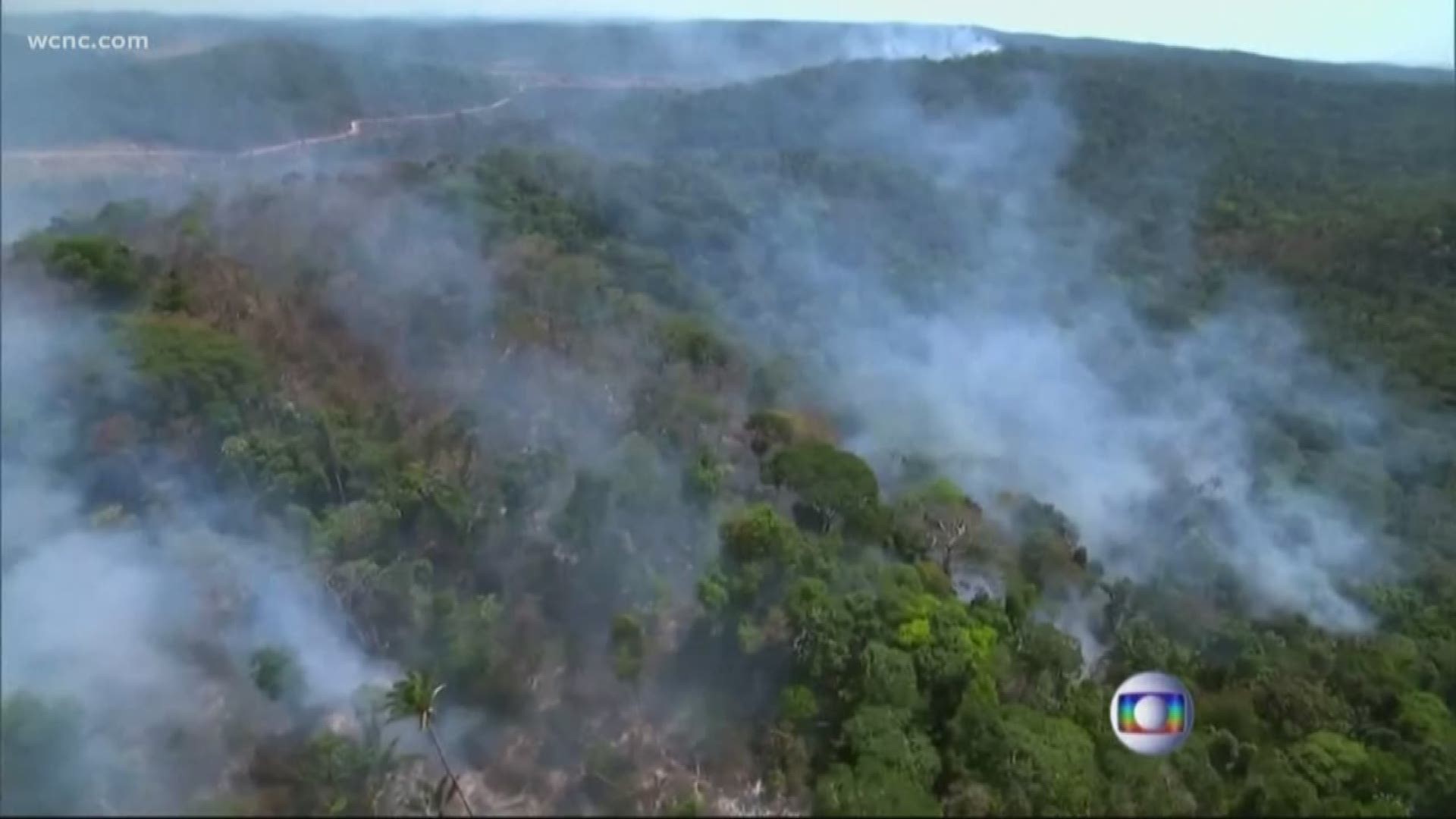 #PrayForTheAmazon began trending to spread awareness about the massive fire in the Amazon rain forest in South America.