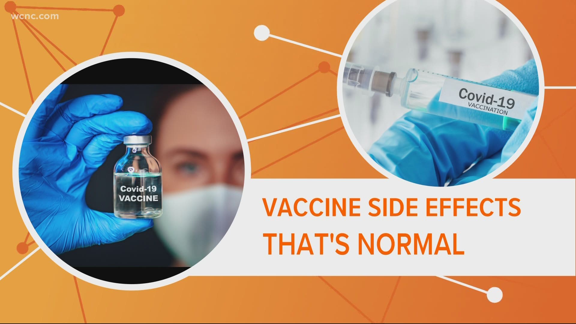 We could be days away from the first COVID-19 vaccines arriving in the Carolinas. And when it's time to get yours, it's normal to feel a little sick afterward.