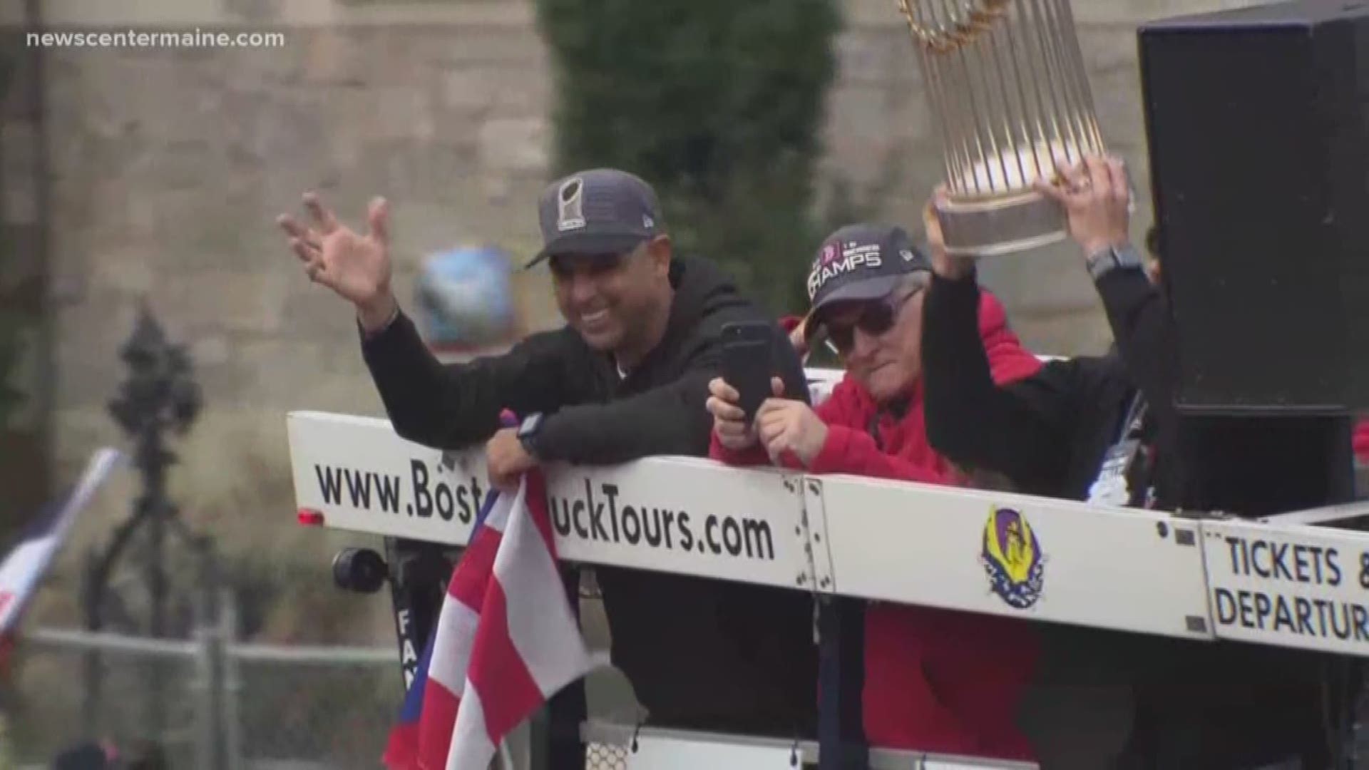 Red Sox manager, Alex Cora, reports that he does not feel comfortable celebrating while his homeland still needs help recovering.