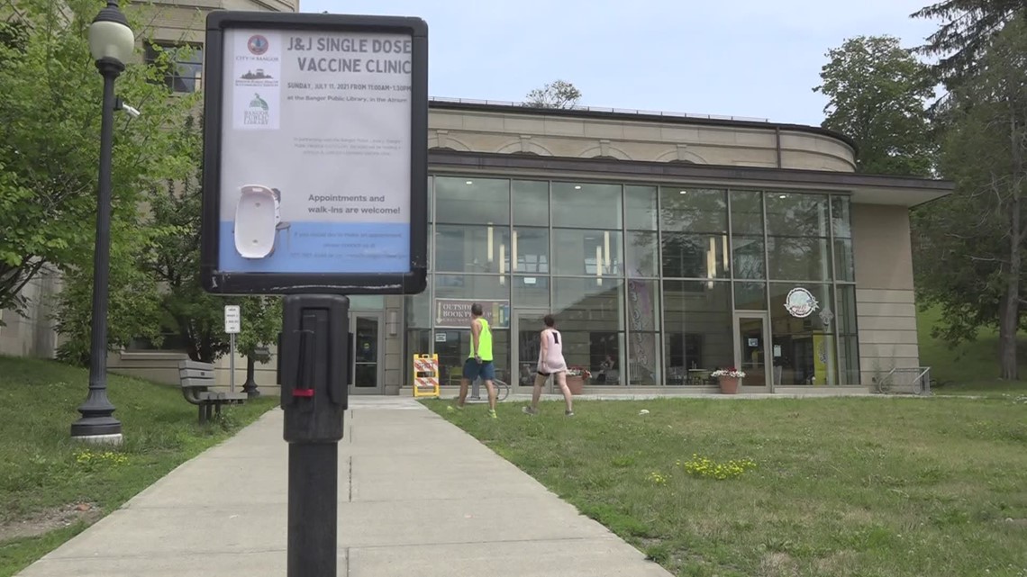 Bangor Public Library hosts popup vaccination clinic