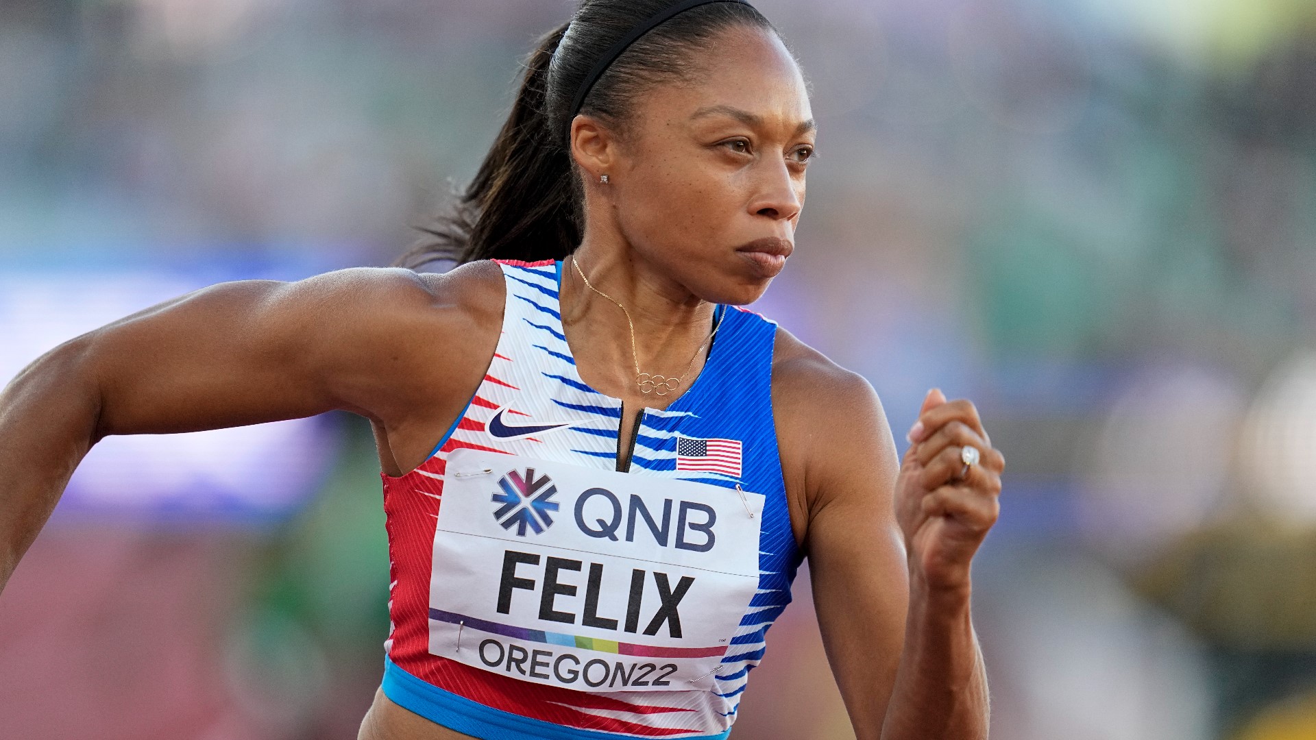 Allyson Felix comes out of retirement for one final race at world
