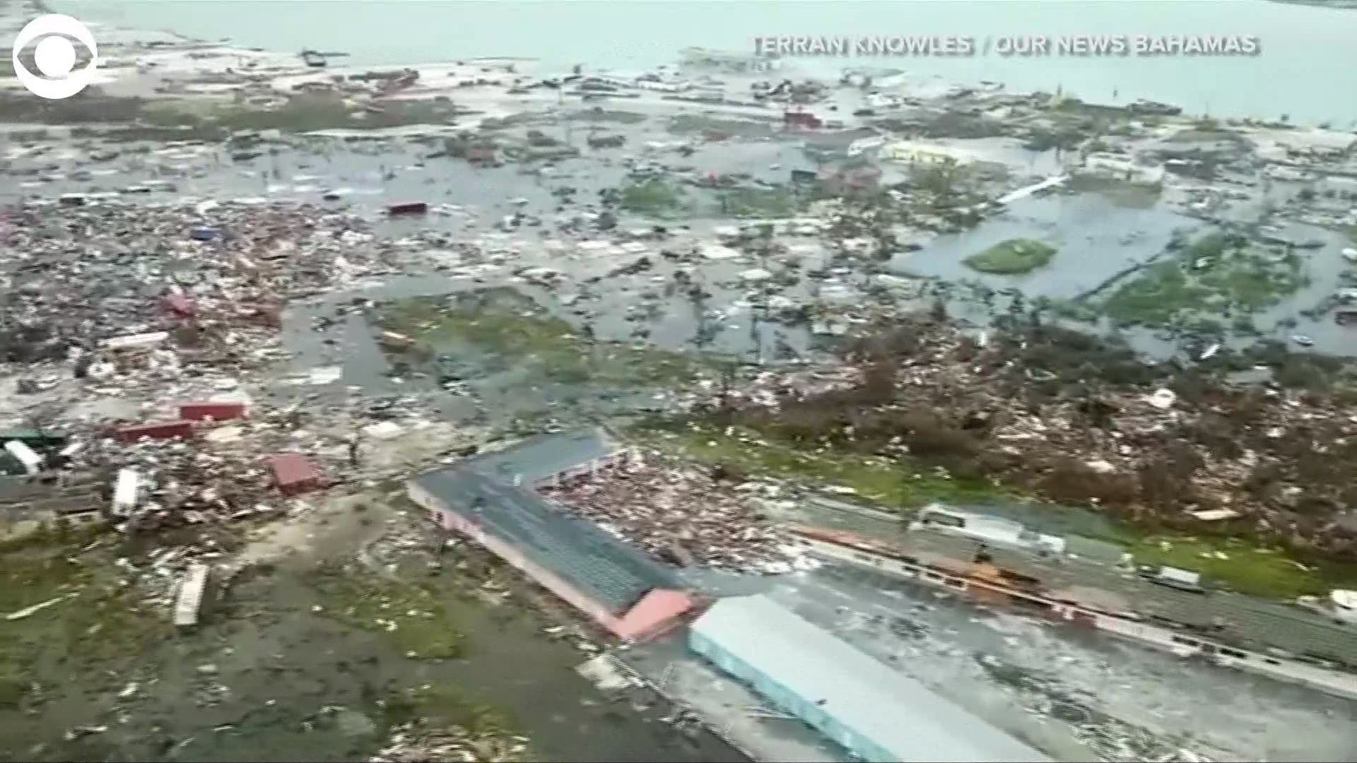 DORIAN'S DESTRUCTION: This is a look at the damage Hurricane Dorian left behind across Abaco Islands in the Bahamas. Marsh Harbor was one of the first areas hit by the Category 5 storm and was left with flooded neighborhoods and damaged buildings.