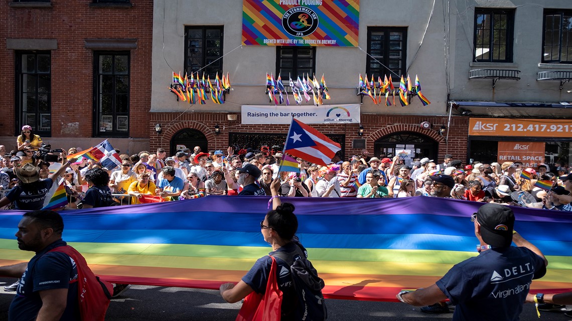 50 Years Of Lgbtq Pride Showcased In Protests Parades 8899
