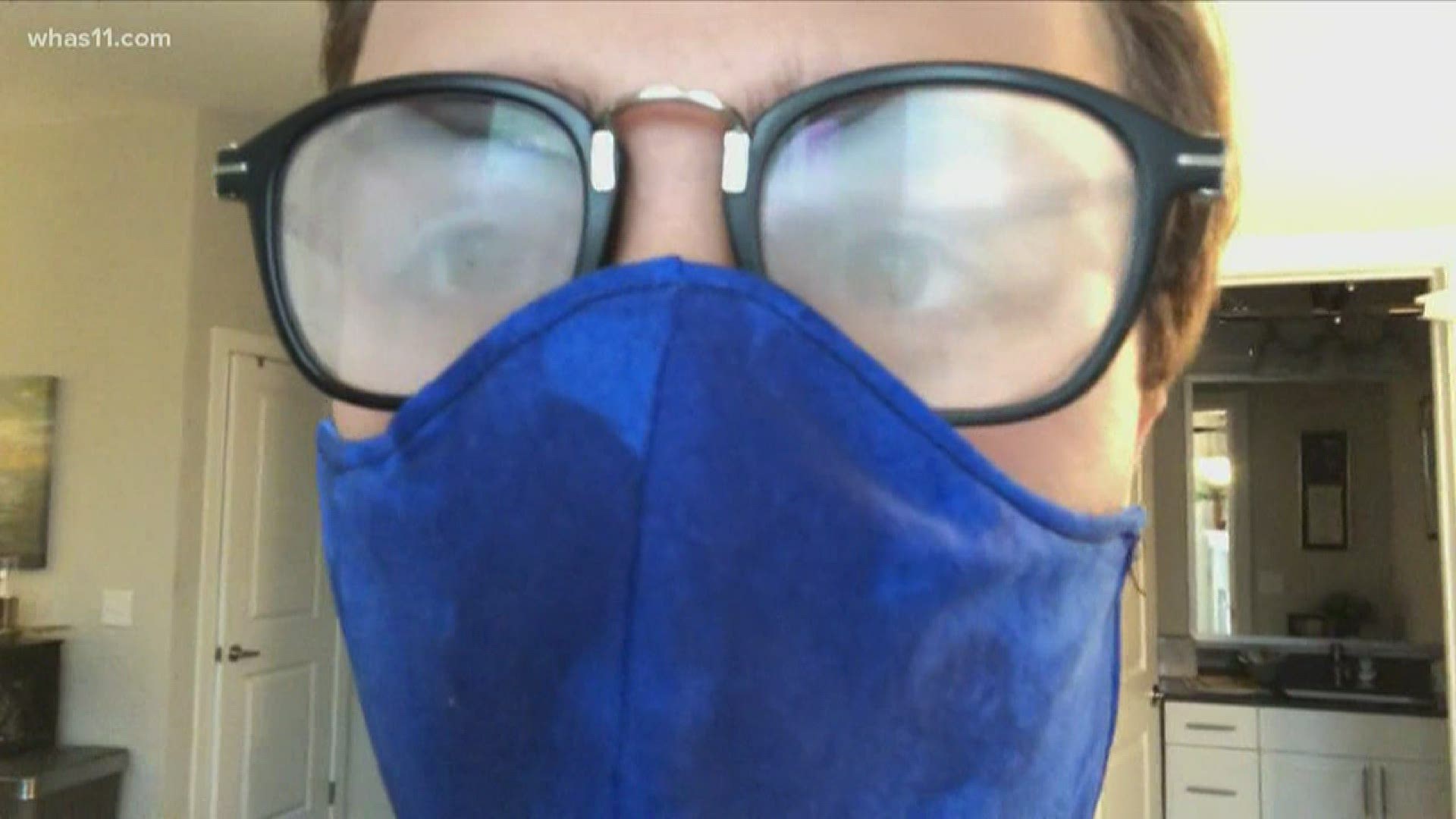 While everyone is encouraged to wear a mask in public, those with glasses might find it particularly difficult.