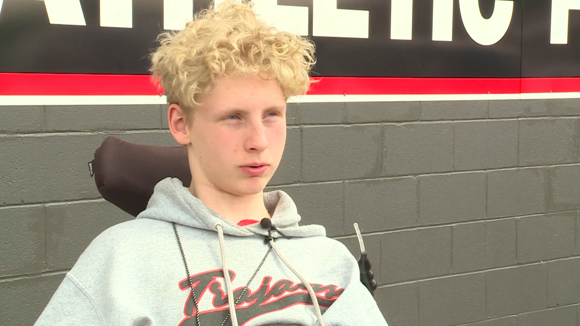 Paralyzed Ohio student stays close to football as team captain one year ...
