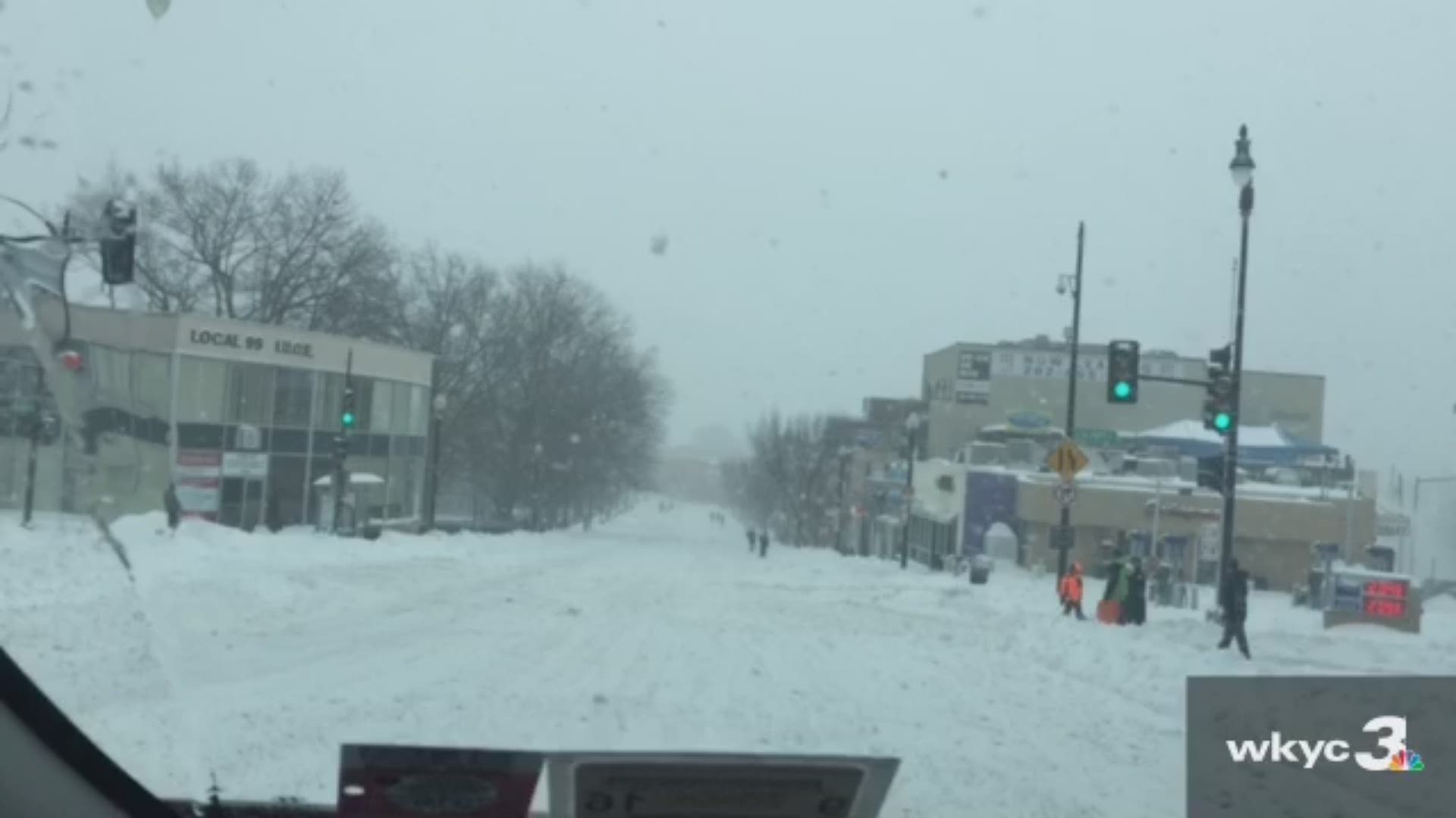 WKYC's Tiffany Tarpley is helping out at our sister station WUSA9 in Washington D.C. with coverage of the blizzard.