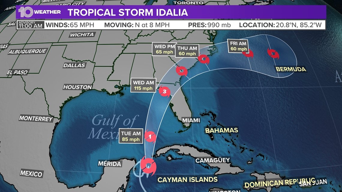 Florida hurricane watch: Tropical Storm Idalia to bring surge - Vimarsana News