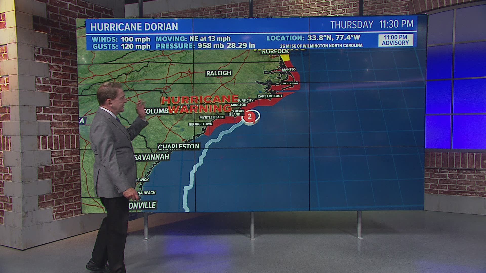 Hurricane Dorian Live Streams Show Storm Impacting The Carolinas 