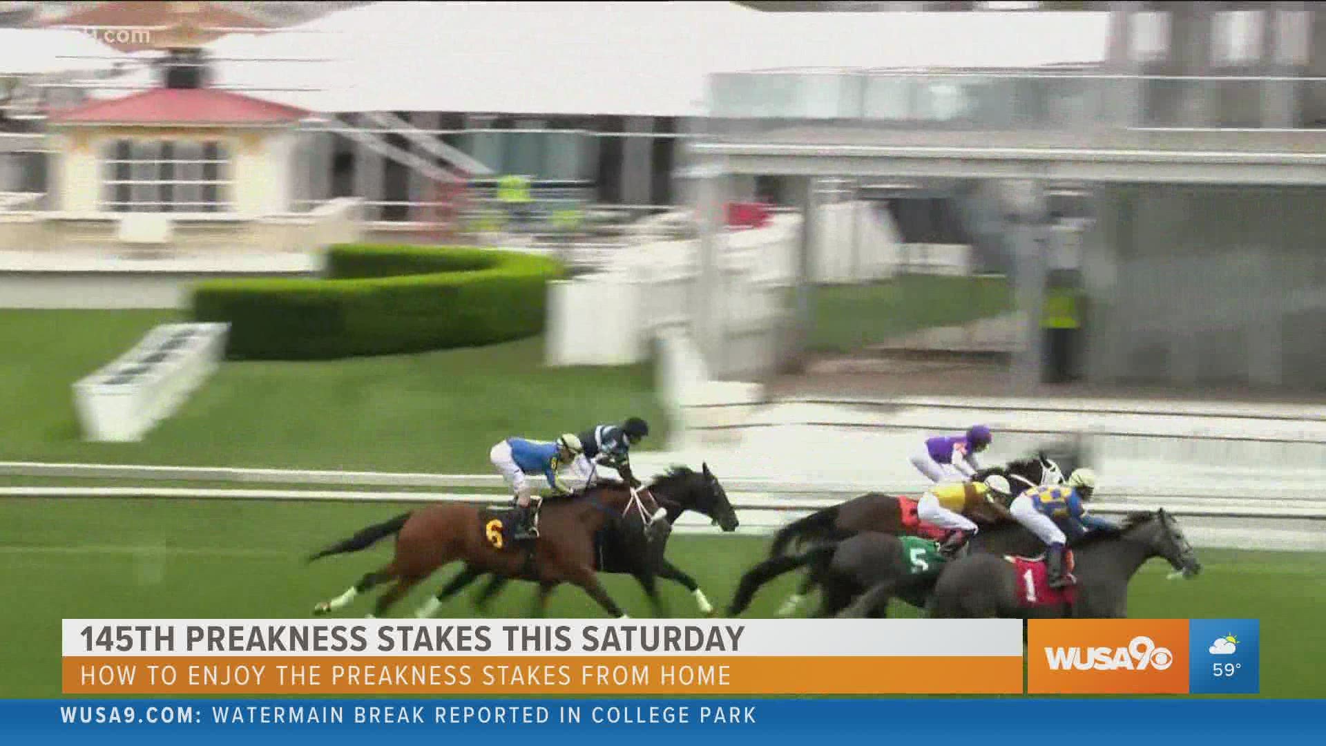 Naomi Tucker and Ashley Mailoux, on-air handicappers for the Preakness Stakes share how you can enjoy the races at home.