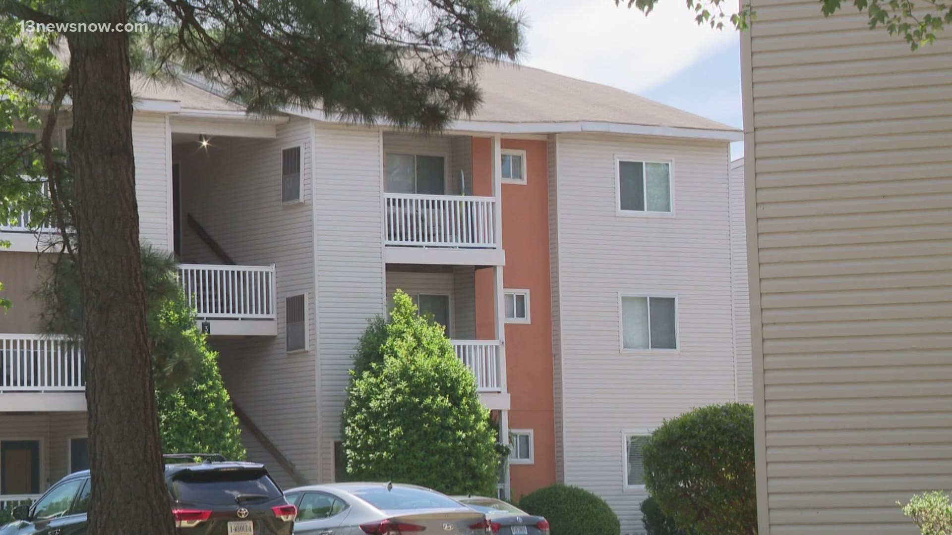 Second shooting in days at Hampton apartment complex