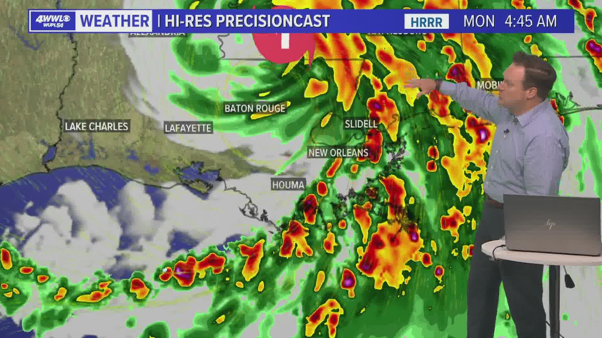 Louisiana is still dealing with dangerous winds and flooding as Hurricane Ida heads north.