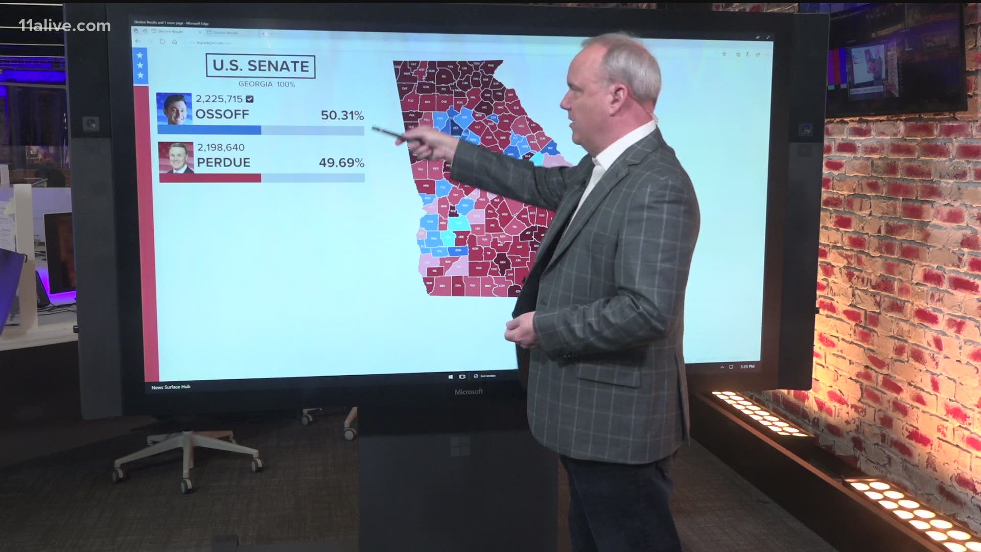 Georgia Runoff Election Results County By County Cbs8 Com