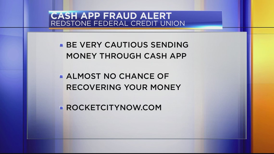 Redstone Federal Credit Union tells members to look out for Cash App