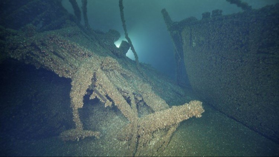 History buff finds ships that sank in 1878 in Lake Michigan | cbs8.com