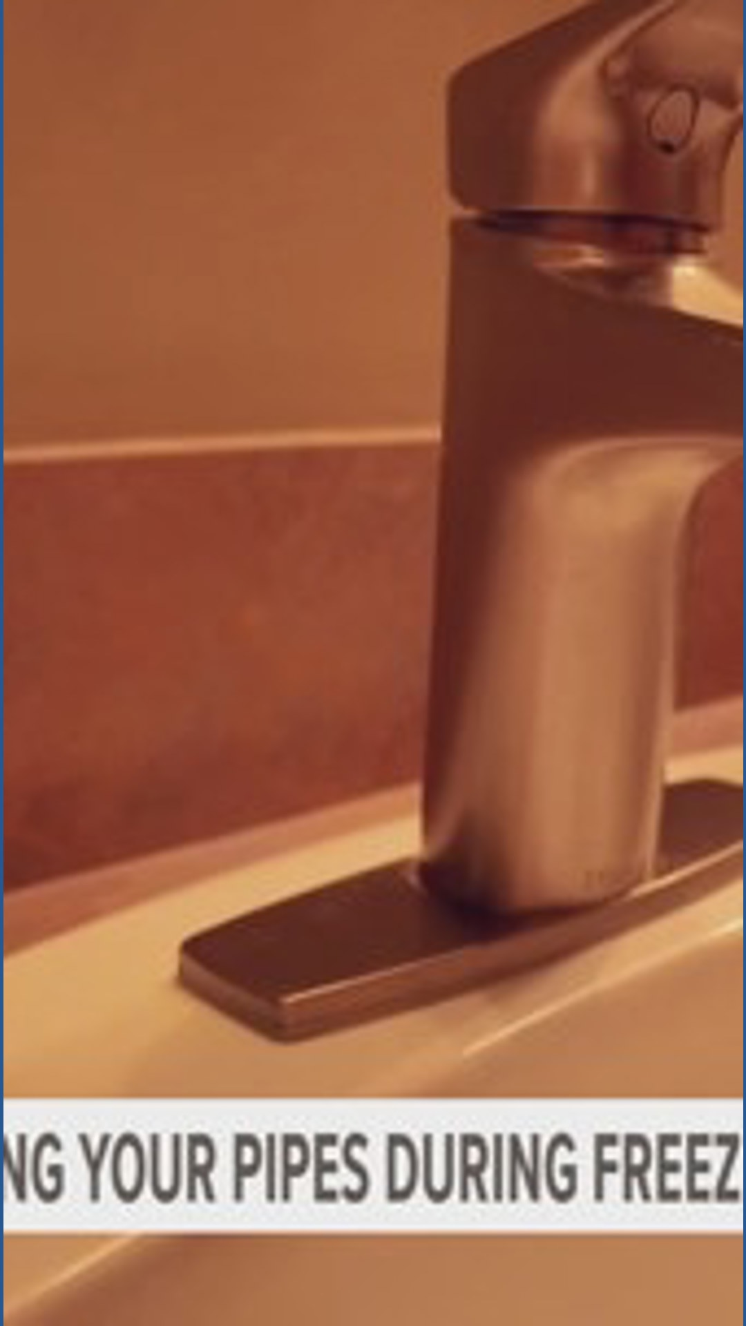 How to keep your pipes from bursting during extreme cold temps | cbs8.com